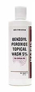 Harris Pharma 5% Benzoyl Peroxide Acne Wash 8oz