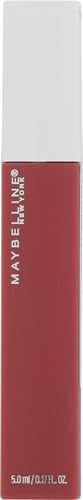 Maybelline Super Stay Matte Ink Liquid Lipstick Makeup, Long Lasting High Impact Color, Up to 16H Wear, Ruler, Deep Cranberry, 1 Count