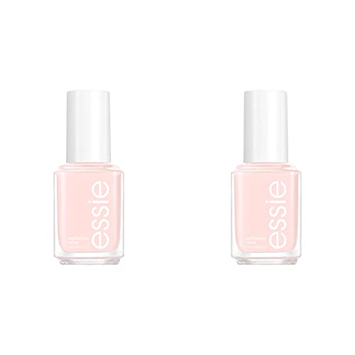 Essie Nail Polish, Salon-Quality, 8-free Vegan, Finish, Mademoiselle, 0.46 Ounces (Packaging May Vary) Sheer Pink (Pack of 2)