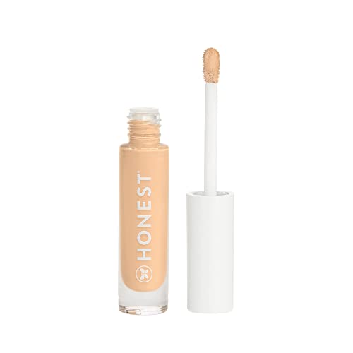 Honest Beauty Fresh Flex Concealer with Niacinamide + Vitamin E + Hyaluronic Acid | Vegan + Cruelty free | Sand, 0.17 fl oz