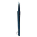 Alluring TITANIUM BLUE Tweezers for Eyelash Extension for Volume Lashes 3D, 5D & 6D lashes - A TYPE STRAIGHT TWEEZERS