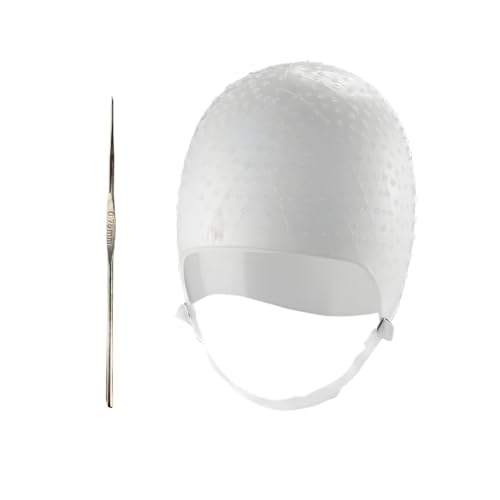 Dompel Silicone Highlight Hair Cap with Needle Applicator