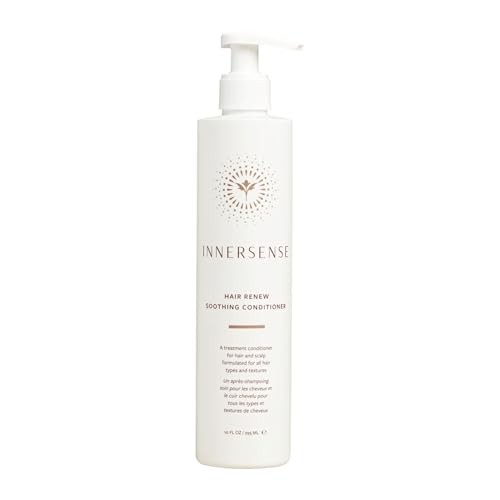 INNERSENSE Organic Hair Renew Conditioner | Soothing, Strengthening 10 oz
