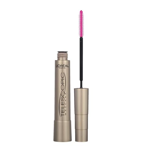 L'Oreal Paris Makeup Telescopic Original Lengthening Mascara, Black, 0.27 Fl Oz (1 Count)