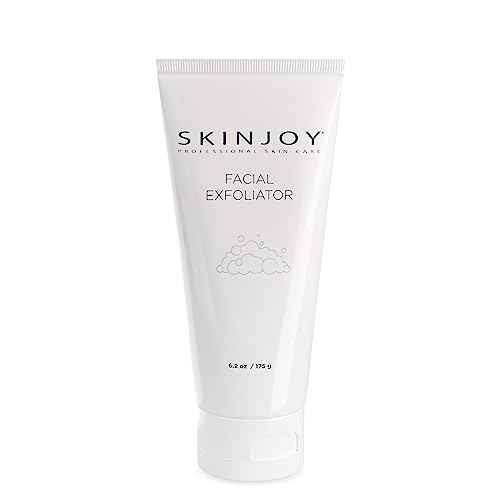 Face Exfoliator, Face Scrub with Jojoba and Beeswax Beads, Facial Skin Care Products, Blackhead Remover, Exfoliate for Face - 6.2 Oz / 175 g