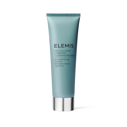 ELEMIS Pro-Collagen Hydrating Cleansing Mousse 4.23 Fl Oz - Gentle Step 2 Facial Cleanser for Sensitive & Dry Skin