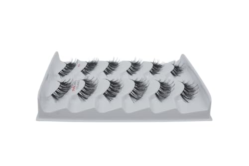Red Cherry #DW False Eyelashes - 6 Pairs Demi Wispies