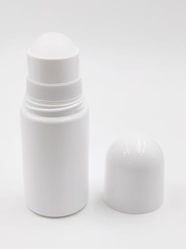 4-Pack 50mL Roll-On Bottles for DIY Deodorants & Essential Oils
