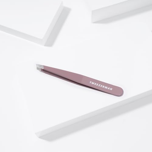 Tweezerman Slant Tweezer Purple Wisteria - Precision Eyebrow