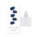 ohora Semi Cured Gel Nail Set of 2 (Pro Easy Peel Remover & N Cream Indigo) - Professional Salon-Quality Nail Care
