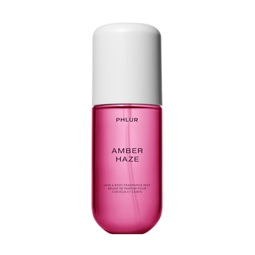 PHLUR Amber Haze Body Mist - Warm Amber & Vanilla Hair Perfume
