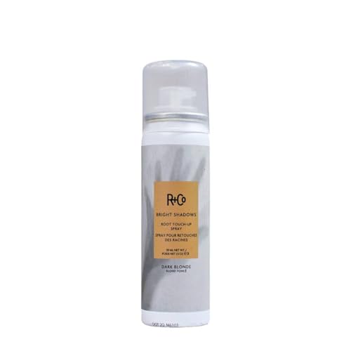 R+Co Bright Shadows Root Touch-Up Spray Dark Blonde 1.5 Oz for Gray Coverage