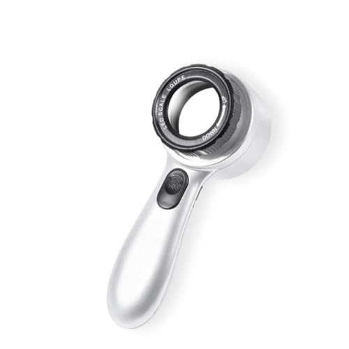 30x Magnifying Dermatoscope with LED - Rechargeable Skin Analyzer