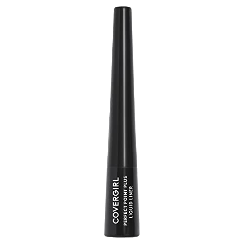 Covergirl Perfect Point Plus Liquid Eyeliner Black Onyx 0.85 Fl Oz - Precise, Long-Lasting Makeup