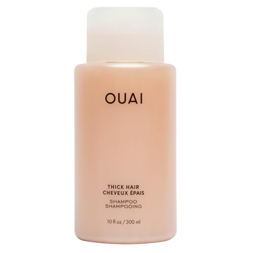 OUAI Thick Hair Shampoo - Hydrating Shea Butter for Frizzy Hair