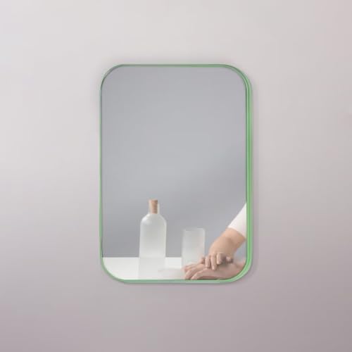 8-Inch Vanity Makeup Mirror with Stand, Wall Hanging Dual-Use