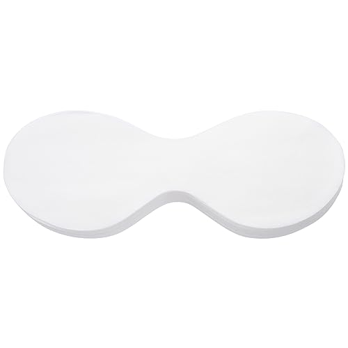 Joez Wonderful 100 Sheets Disposable Non Woven Eye Care, Cotton Paper Facial Eye Pads Spa, DIY Clear Eye Mask Paper Beauty Sheets for Skincare Spa Wrap Moisture Retention