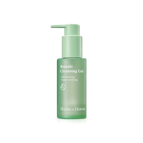 Madeca DERMA Botanic Cleansing Gel ? pH Balancing Cleanser with Centella Asiatica & Tea Tree, Korean Skincare, Soothing & Calming with Natural, Hypoallergenic Ingredients (3.4 fl oz)