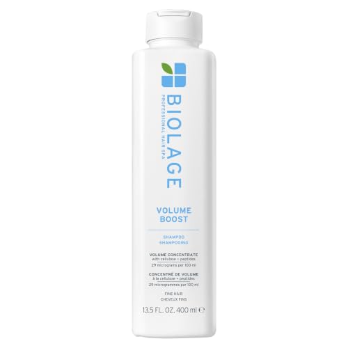 Biolage Volume Boost Shampoo for Fine Hair 13.5 Fl Oz - Lightweight, Vegan & Color-Safe