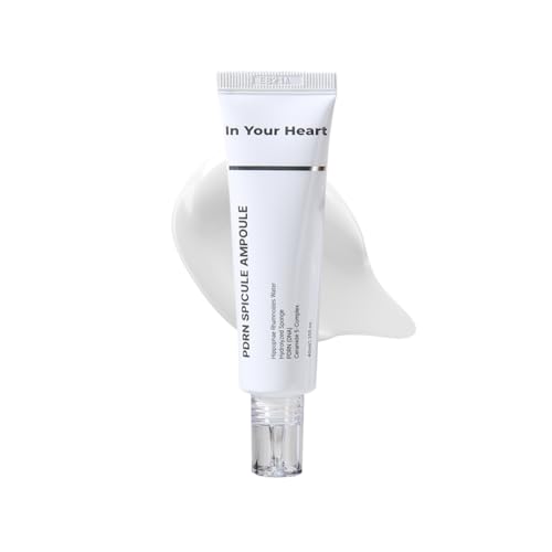 In Your Heart PDRN Spicule Ampoule ? Korean Skin Serum with PDRN, Micro-Spicules, and Ceramides | Hydrating & Radiance Support | 40ml / 1.35 fl oz