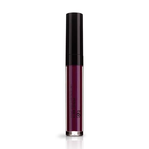SALERM - Long-Lasting Matte Lipstick - Perfect Matte - Color Imperial Purple - Matte Liquid Lipstick - High-Intensity Pigments - Long-Lasting Comfort - 5.5 ml