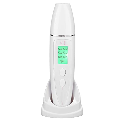 Skin Analyzer Pen with LCD Display - Moisture & Oil Tester