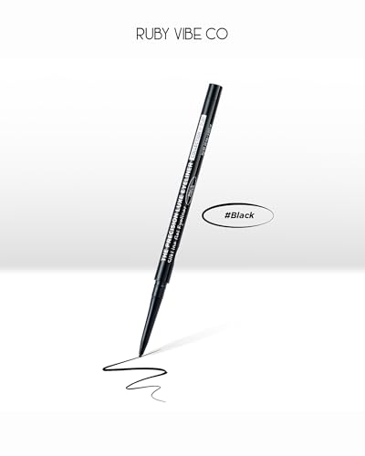 RUBY VIBE CO Waterproof Gel Eyeliner Pencil - 1.5mm