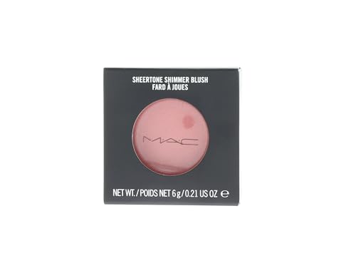 MAC Sheertone Shimmer Powder Blush Peachykeen for Women, 0.21 Ounce