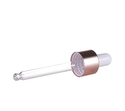 Pink Glass Dropper Bottles 1.7 oz Essential Oil Vials