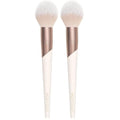 EcoTools Luxe Plush Powder Makeup Brush for Blush & Bronzer, Works Best With Powder Makeup, Luxurious and Glamorous, Eco-Friendly Premium Makeup Brush, Synthetic Bristles, Pink, 1 Count (Pack of 2)