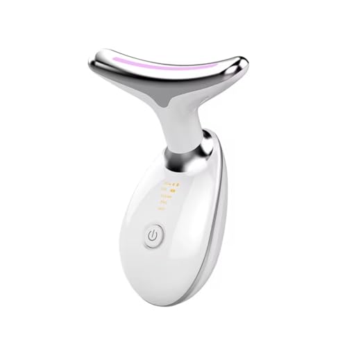 7-in-1 Facial Neck Massager with EMS Microcurrent & LED Light