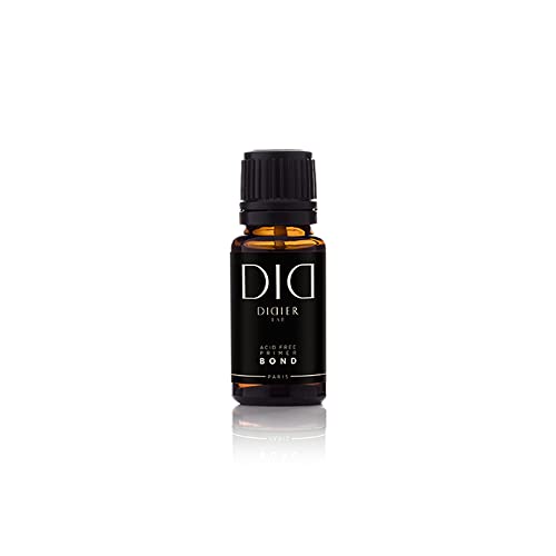 DIDIER LAB - Primer Bond - Acid Free Nail Prep - Strong Gel Polish Adhesion - Protection from Nail Yellowing and Peeling - Quick Dry - 15 ml