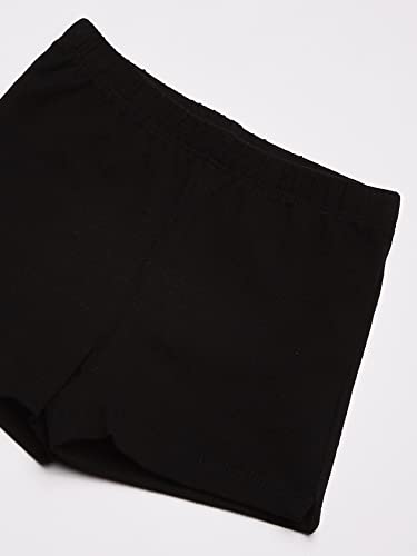 The Children's Place Girls Basic Cartwheel Short, Black 5 Pack, X-Small