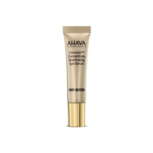 AHAVA Osmoter Concentrate Illuminating Eye Serum - Silky Serum to Boost Eyes¡¯ Youthfulness & Revitalization, Enhances Luminosity, Reduces Dark Circles, with Exclusive Osmoter X3 & Caffeine, 0.5 Fl.Oz