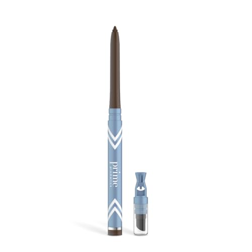 PrimeEyes Glide Eyeliner – Water-Resistant Brown Wood
