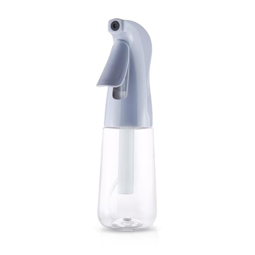 TANSHINE 6.8oz Blue Continuous Spray Bottle for Hair & Gardening