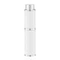 LISAPACK White Refillable Travel Perfume Atomizer 10ml Cologne Spray Bottle