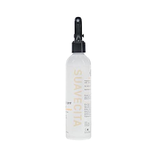 Suavecita Heat Protectant Spray. Cruelty-Free and Vegan Nourishing Mist that Protects Against Heat for Women (8 ounce) (Pack of 2)
