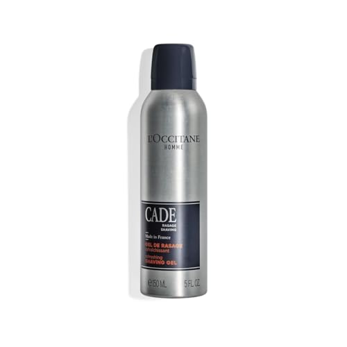 L'Occitane Cade Shaving Gel for Sensitive Skin 5 oz - Comfortable, Irritation-Free Shave