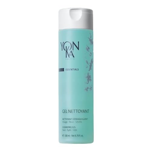 Yonka Gel Cleanser | Gentle Foaming Face Wash & Makeup Remover | Cleanses Pores and Balances Skins pH with Red Algae & Amino Acids | For Acne Prone & Oily Skin | Paraben-Free