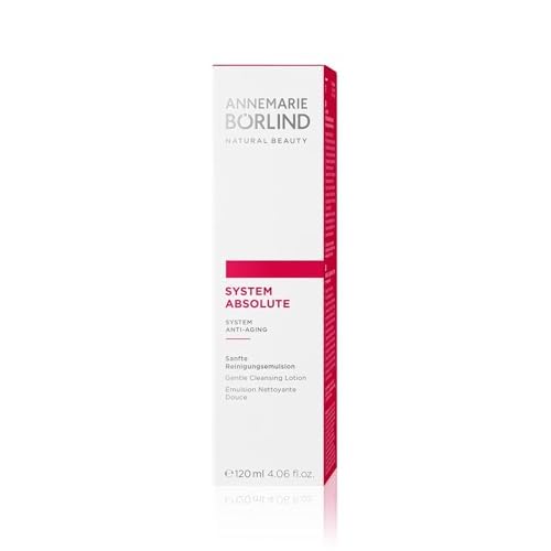 ANNEMARIE B?RLIND - SYSTEM ABSOLUTE Gentle Cleansing Lotion - Vitamin A + C + E Natural Vegan Face Cleanser - Removes Impurities and Makeup with Mild Tensides - 4.06 Fl. Oz.