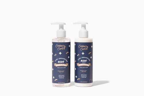Cristina's Curls Kids Curl Shampoo and Conditioner Set - Hydrating & Detangling