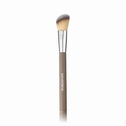 Sandstone Scandinavia Soft Collection Makeup Brush - Professional Premium Blush brush for applying and blending blush. Ultra soft bristles. Vegan Makeup brush for all skin types