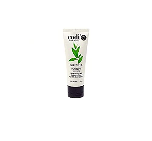 Codi Green Tea Lotion - Green Tea Body and Hand Lotion for Women and Men - Green Tea Body Lotion with Wonderful Green Tea Scent - Less Greasy and Quick Absorbent - 1 750ml Bottle and 2 100ml Tubes