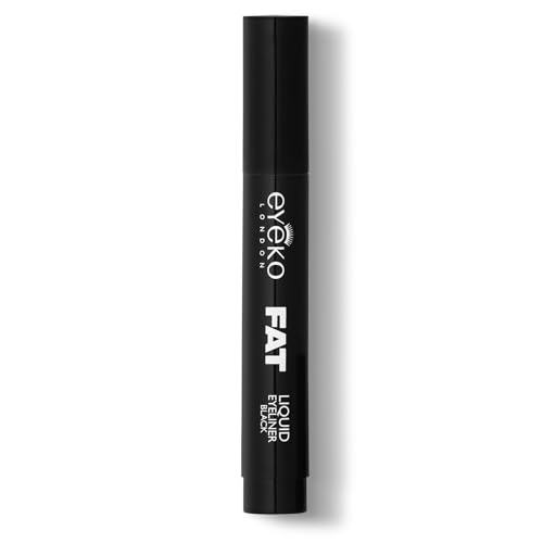 Eyeko Fat Liquid Eyeliner, Intense Black - Bold Thick Felt Tip - Smudge-proof - Vegan 3.15g