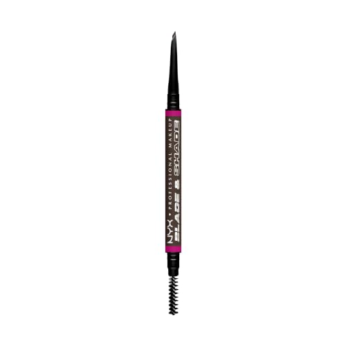 NYX Blade & Shade Brow Pencil - Dual-Tip Eyebrow Pencil, Ash Brown