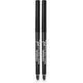 COVERGIRL Perfect Point Plus Ink Gel Eye Pencil,Pigmented,Long-Wearing,Vegan Formula,Matte Jet Black 275,0.01oz,(Pack of 2)
