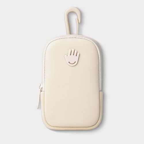Touchland Touchette Zippered Pouch, Attachable Fashion Accessory with Snap Hook for Power Mist and Glow Mist 1FL OZ