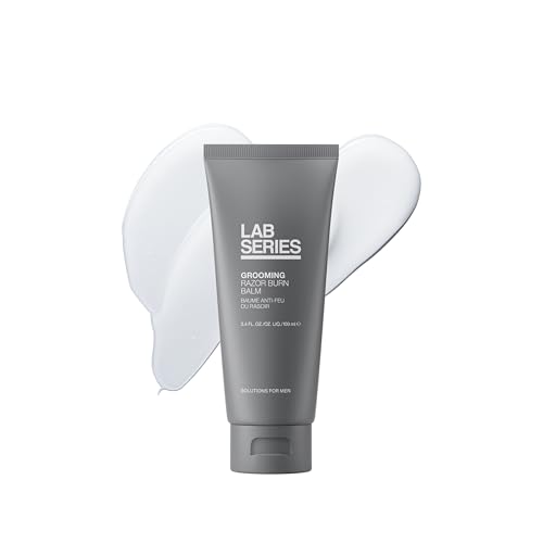 Lab Series Men's Grooming Razor Burn Balm After Shave Lotion - Hydrates & Soothes Skin - Skin Care for Men, 3.4 Ounce