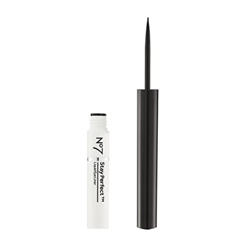 No7 Stay Perfect Liquid Eyeliner - Black Precision Tip